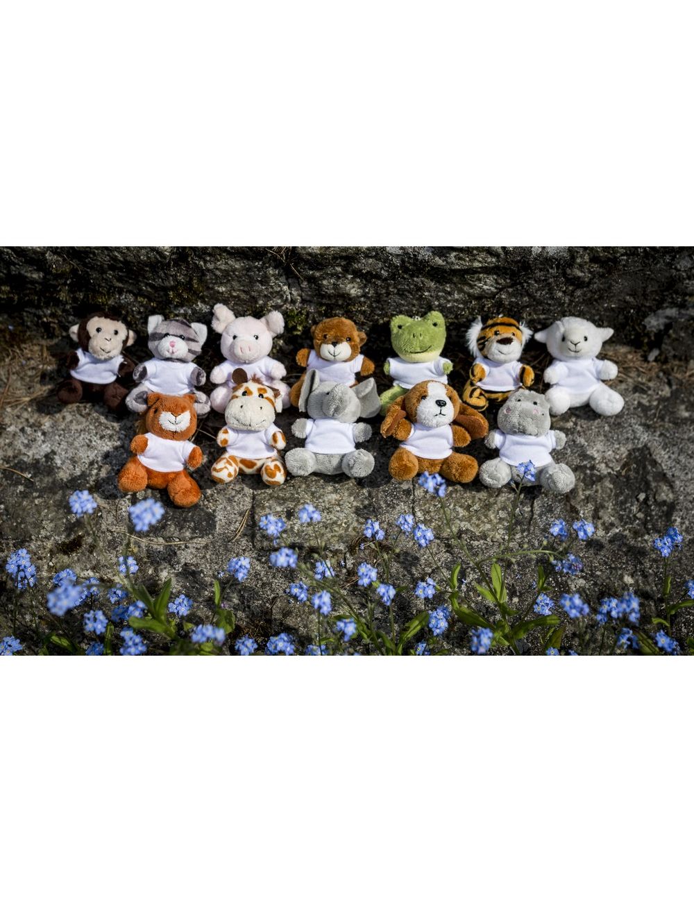 Pluszowy hipopotam, brelok | Patsy