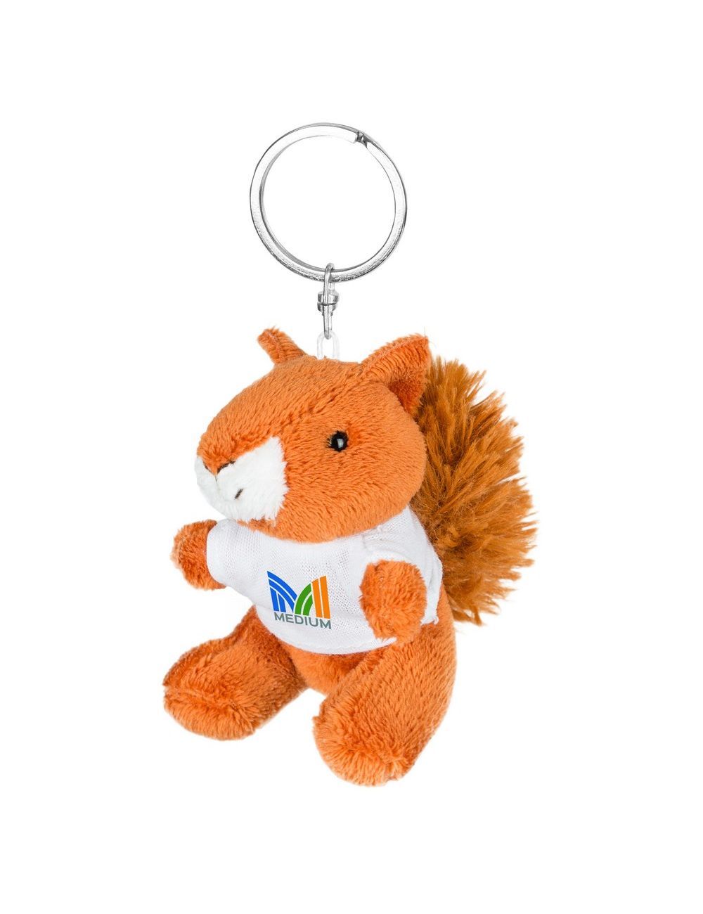 Pluszowa wiewiórka, brelok | Ginny