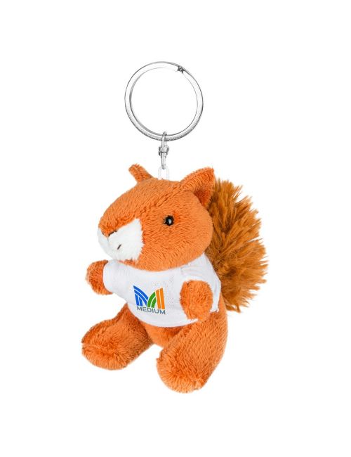 Pluszowa wiewiórka, brelok | Ginny