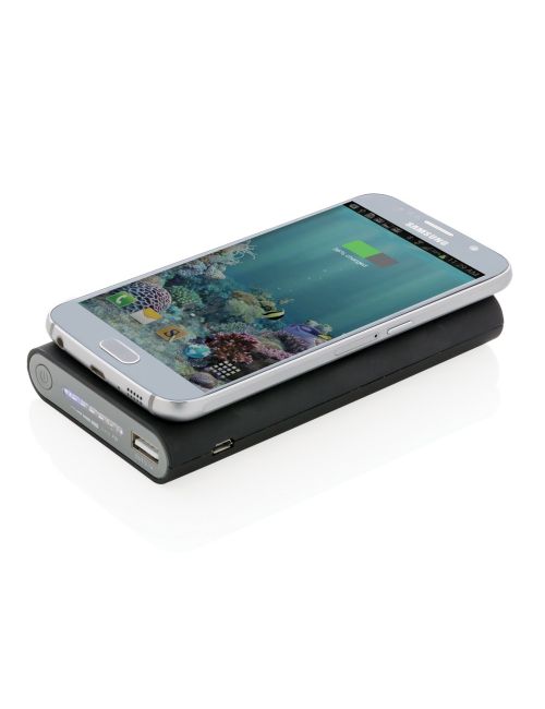 Bezprzewodowy power bank 8000 mAh z przyssawką