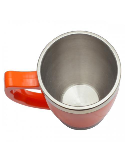 Kubek izotermiczny Copenhagen 380 ml, pomarańczowy 