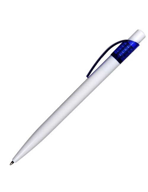 Długopis Easy, niebieski/biały 