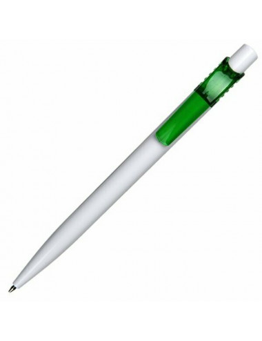 Długopis Easy, zielony/biały 