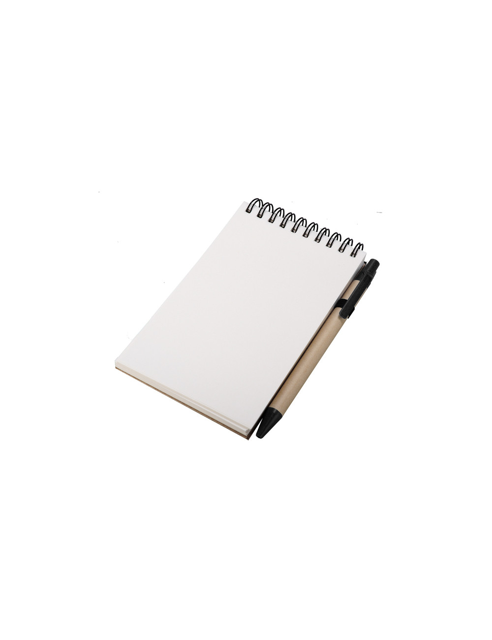 Notes Kraft 90x140/70k gładki z długopisem,...
