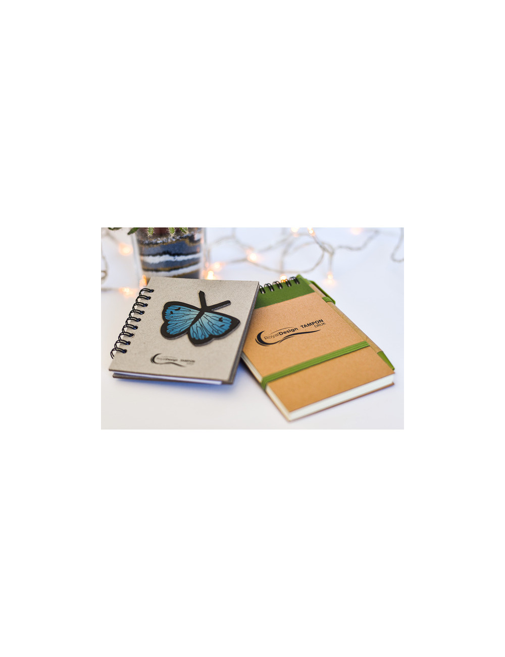 Notes Kraft 90x140/70k gładki z długopisem,...