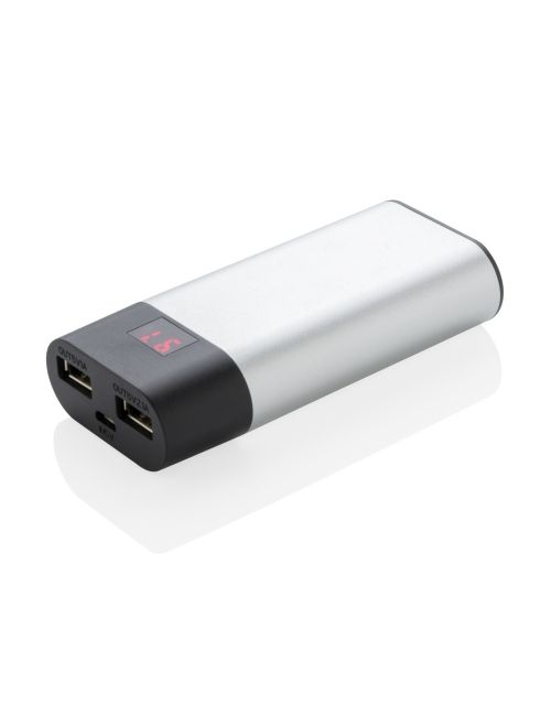 Power bank 4000 mAh z cyfrowym wyświetlaczem