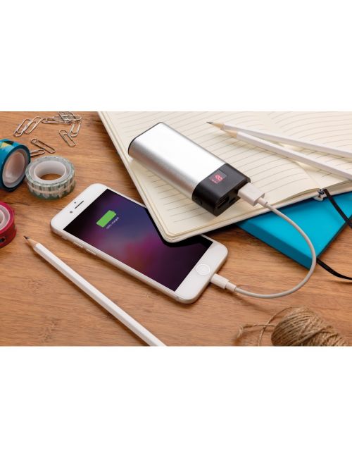 Power bank 4000 mAh z cyfrowym wyświetlaczem