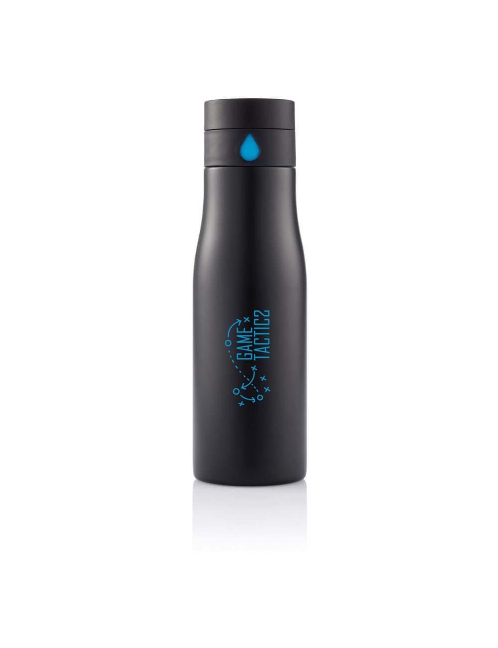 Butelka sportowa 650 ml Aqua, monitorująca...