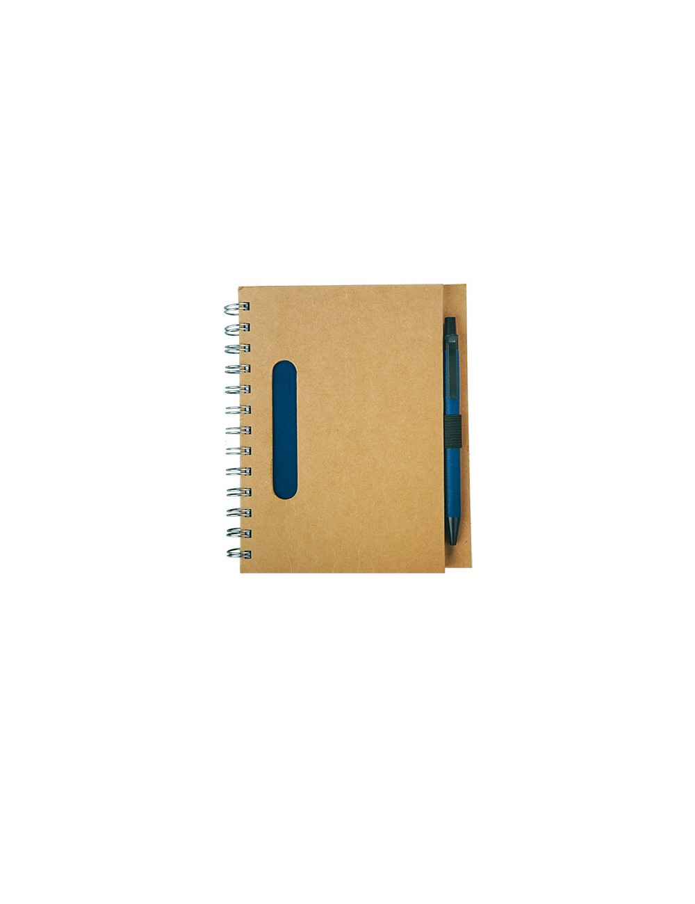 Notes 120x180/70k linia Envivo, granatowy/beżowy 