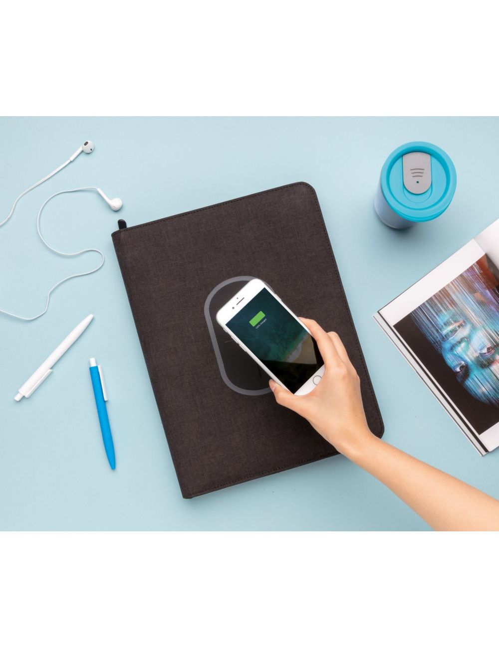 Teczka konferencyjna ok. A4 Air, ładowarka...