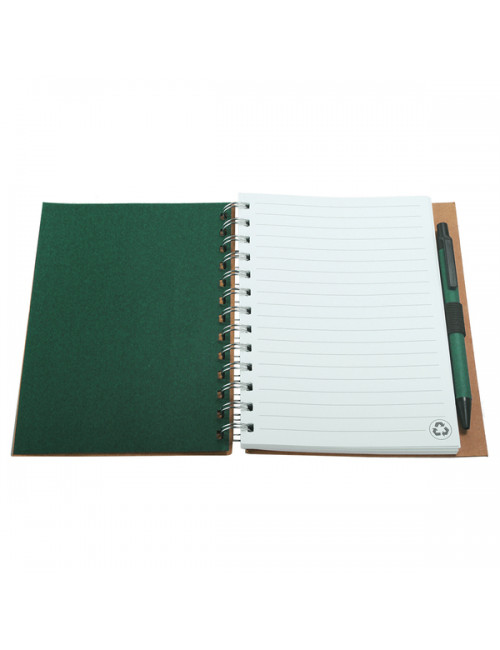 Notes 120x180/70k linia Envivo, zielony/beżowy