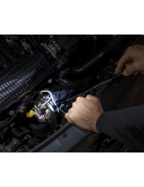 Latarka teleskopowa 3 LED z magnesem