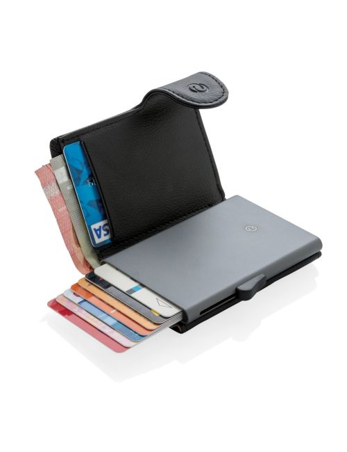 Portfel, etui na karty kredytowe C-Secure, ochrona RFID