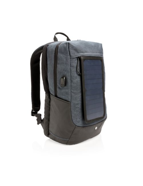 Plecak na laptopa 15,6", ładowarka słoneczna 7W Swiss Peak Eclipse