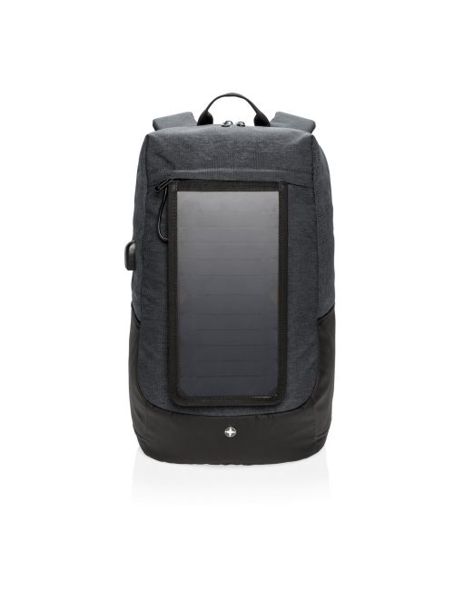 Plecak na laptopa 15,6", ładowarka słoneczna 7W Swiss Peak Eclipse