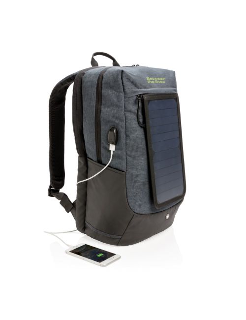 Plecak na laptopa 15,6", ładowarka słoneczna 7W Swiss Peak Eclipse