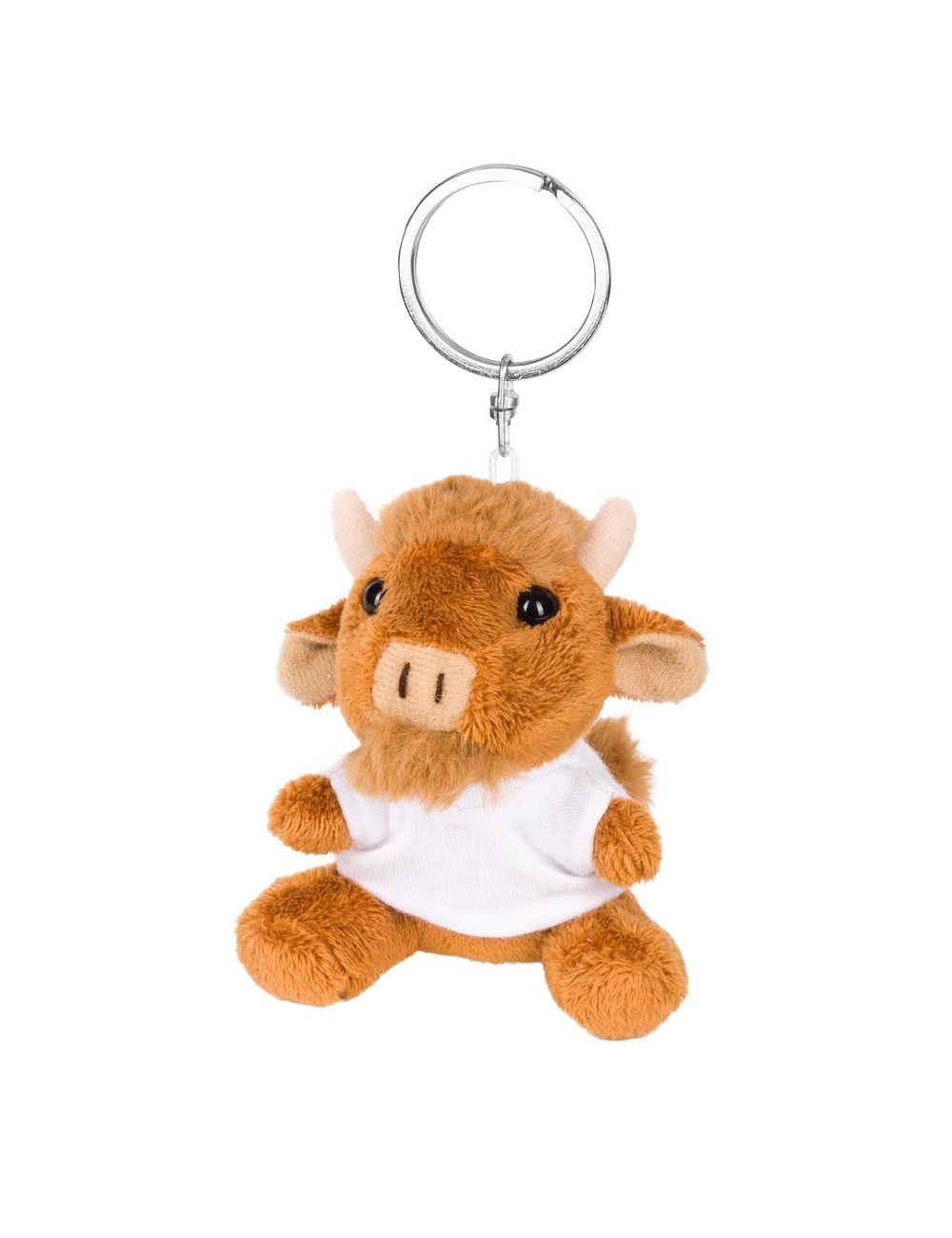 Pluszowy żubr, brelok | Vincent