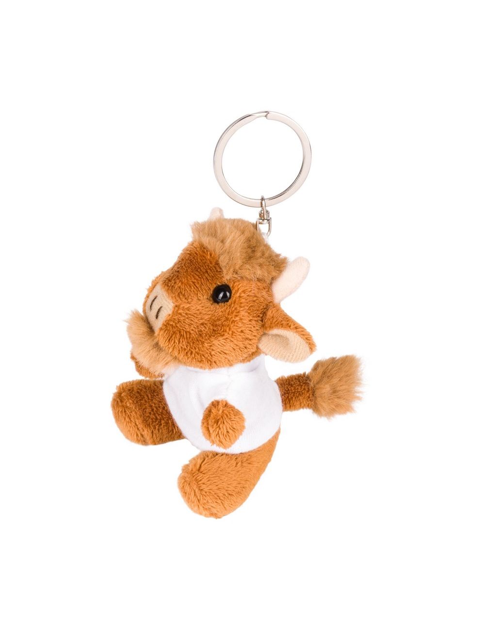 Pluszowy żubr, brelok | Vincent