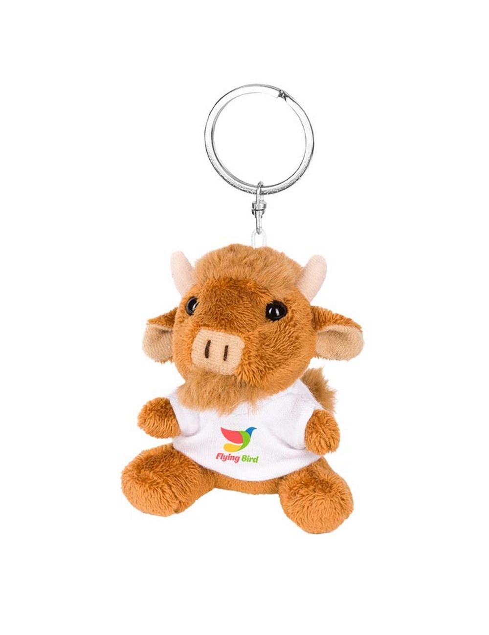 Pluszowy żubr, brelok | Vincent