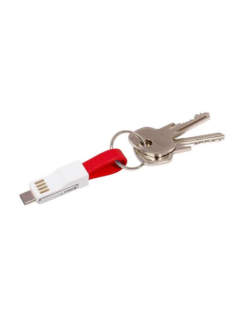 Brelok do kluczy, kabel do ładowania i synchronizacji