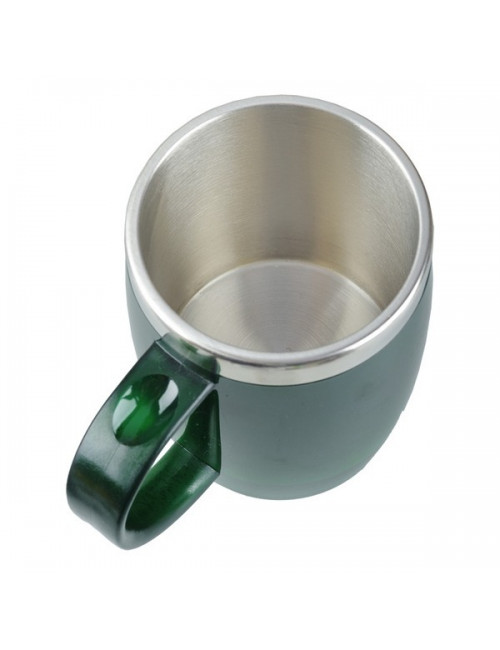 Kubek izotermiczny Barrel 400 ml, zielony 