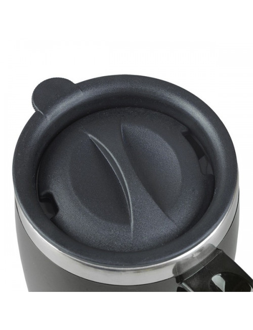 Kubek izotermiczny Barrel 400 ml, grafitowy 