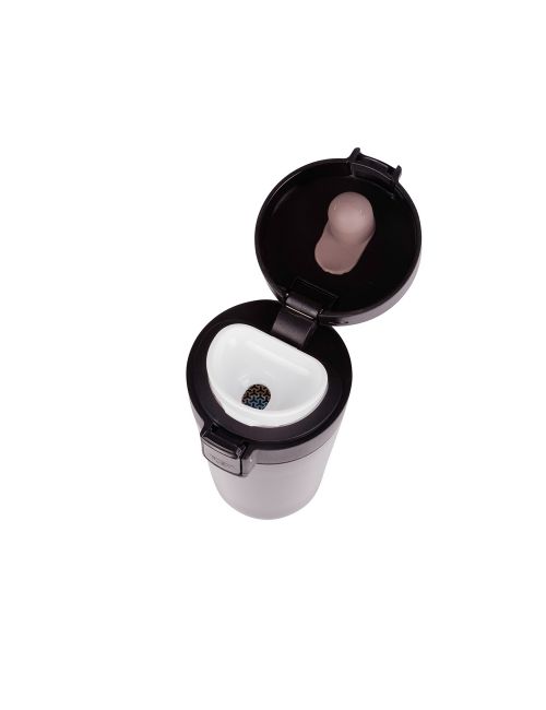 Kubek termiczny 300 ml, posiada sitko zatrzymujące fusy | Laura