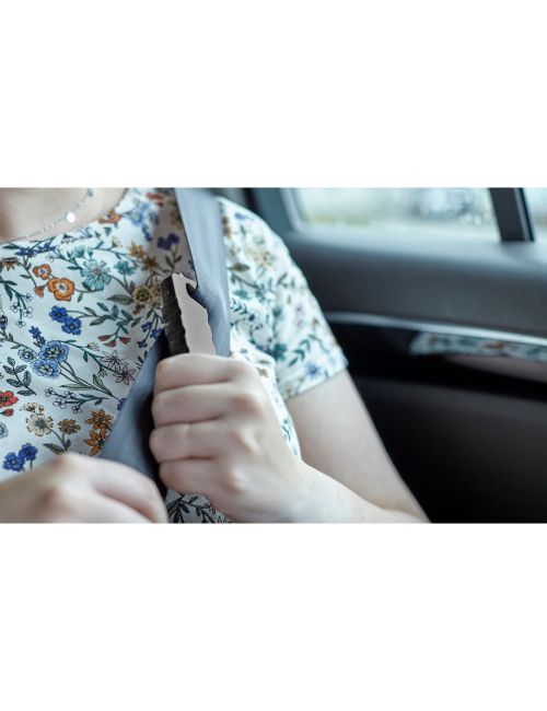 Latarka bezpieczeństwa 4 LED COB, przecinak do pasów, młotek bezpieczeństwa