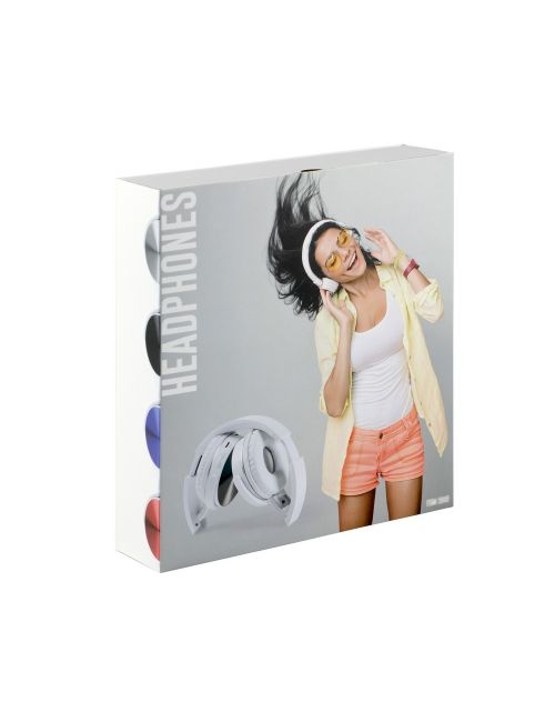 Składane bezprzewodowe słuchawki nauszne, radio