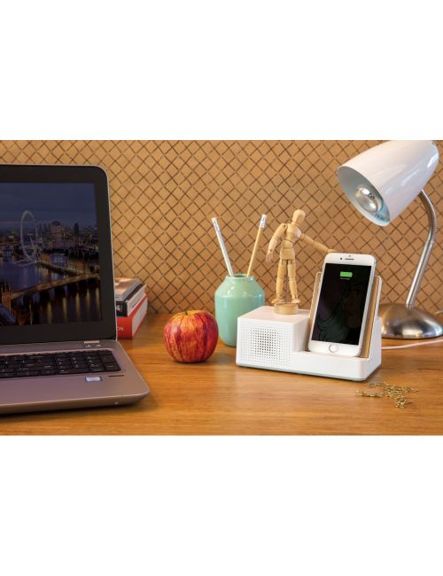 Ładowarka bezprzewodowa 5W, głośnik bezprzewodowy 3W Ontario