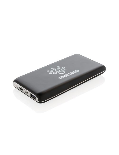 Bezprzewodowy power bank 8000 mAh Light Up Logo, przyssawki