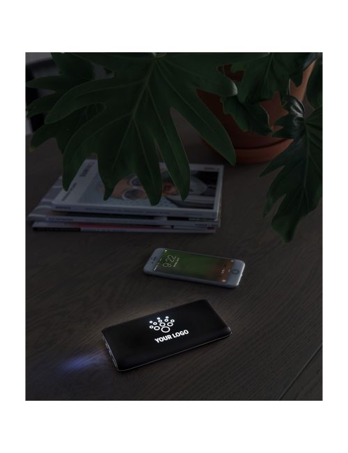 Bezprzewodowy power bank 8000 mAh Light Up Logo, przyssawki