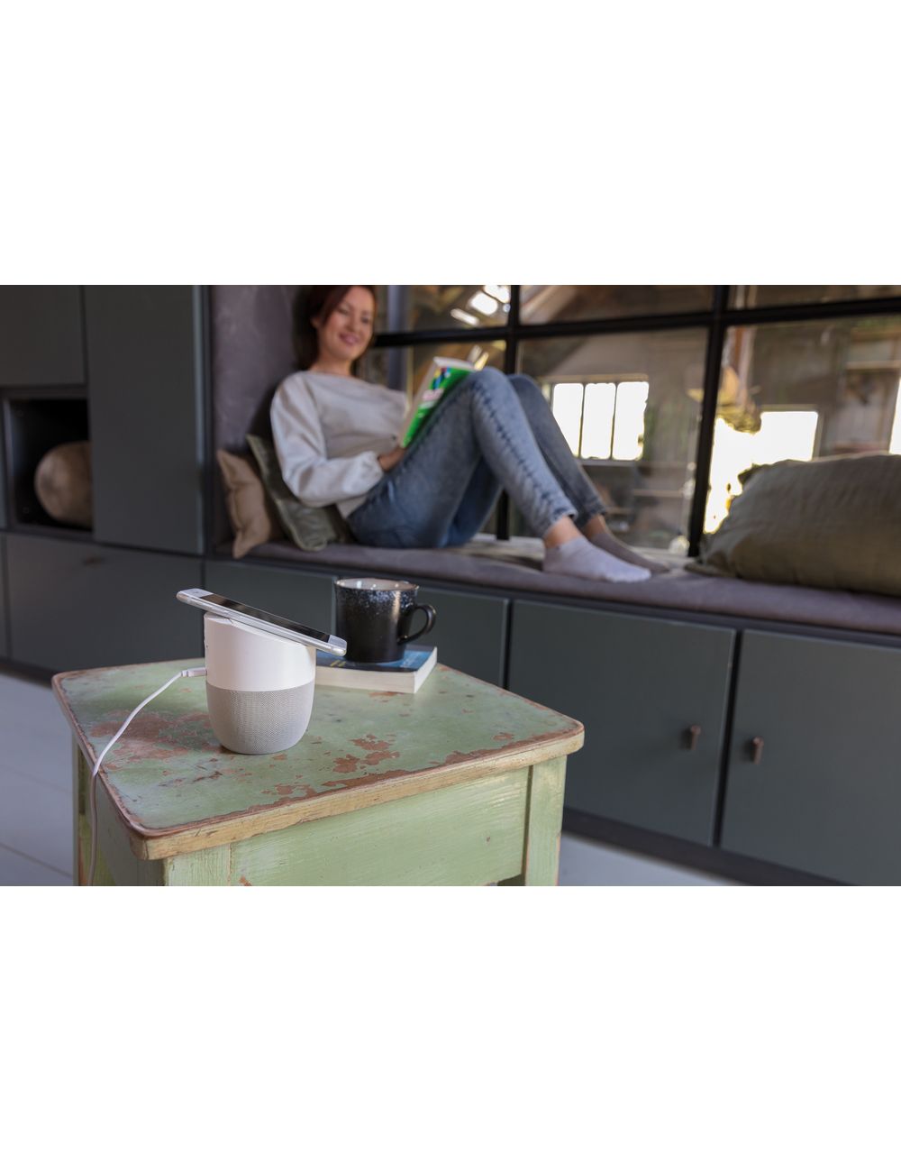 Domowy głośnik bezprzewodowy 5W, ładowarka...