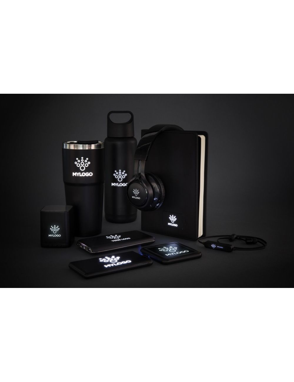 Kubek termiczny 480 ml Light Up Logo