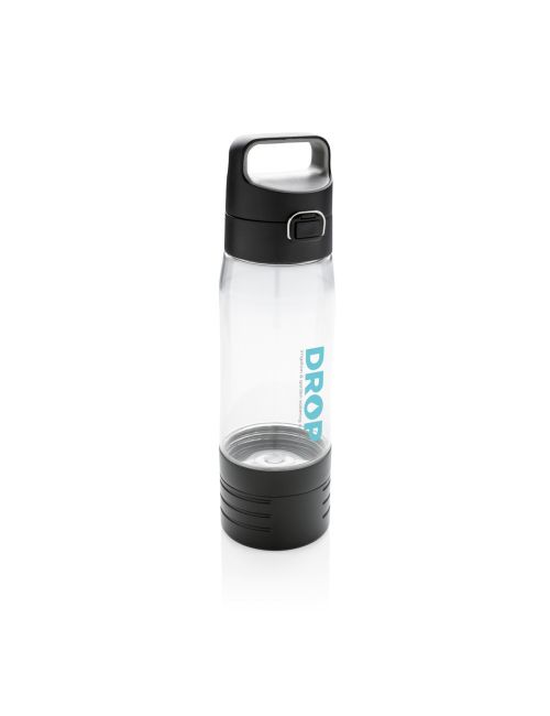 Butelka sportowa 600 ml Hydrate, bezprzewodowe słuchawki