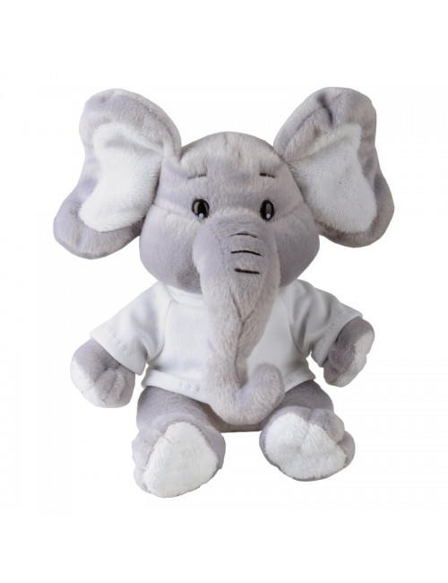 Maskotka Elephant, szary