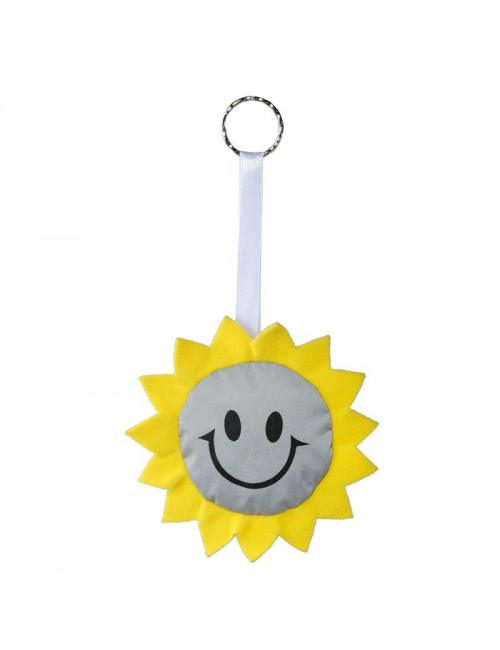 Maskotka odblaskowa Sun, żółty/srebrny