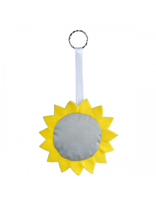 Maskotka odblaskowa Sun, żółty/srebrny