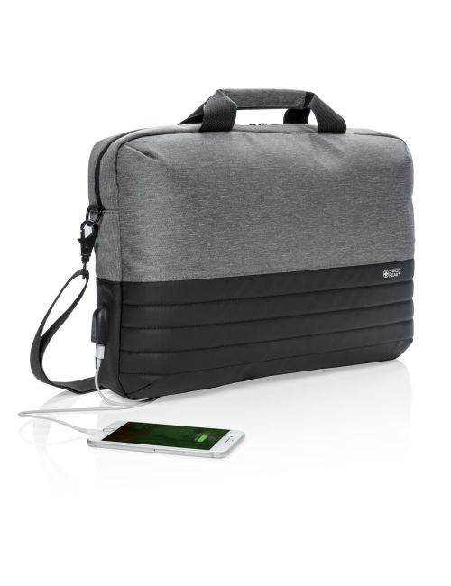 Torba na laptopa 15,6" Swiss Peak, ochrona RFID
