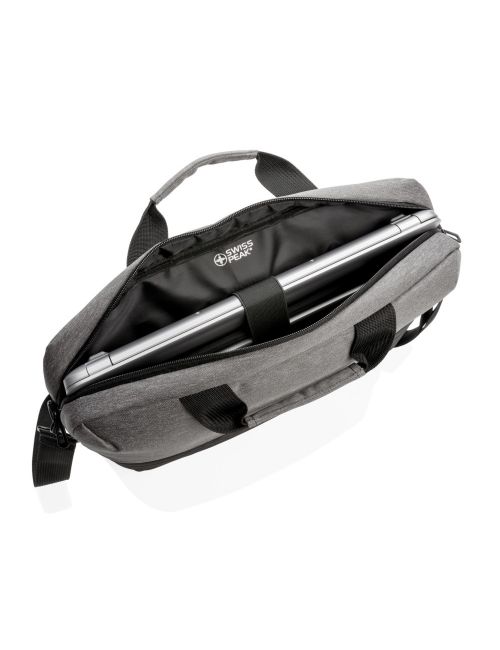 Torba na laptopa 15,6" Swiss Peak, ochrona RFID