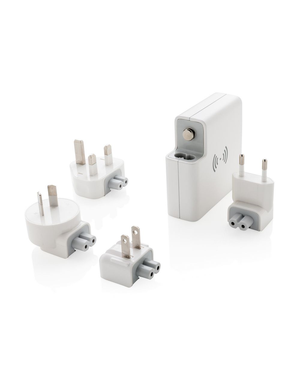 Adapter podróżny, bezprzewodowy power bank 6700...