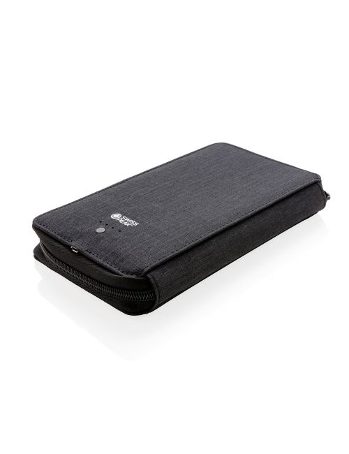 Portfel, bezprzewodowy power bank 4000 mAh Swiss Peak