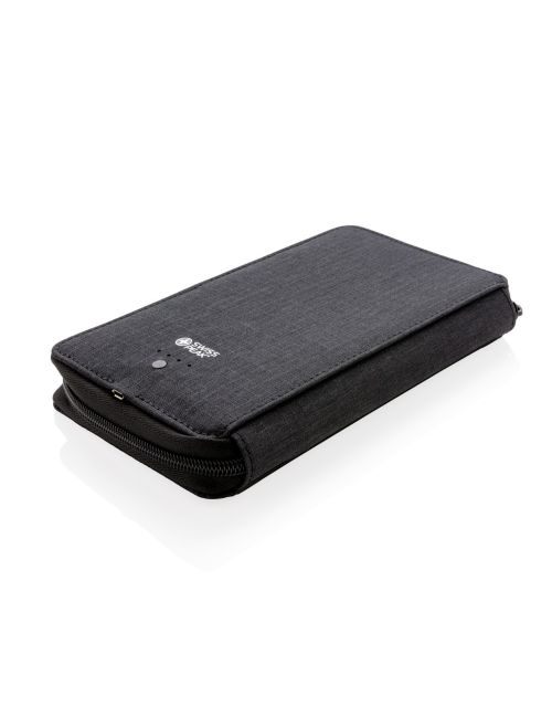 Portfel, bezprzewodowy power bank 4000 mAh Swiss Peak