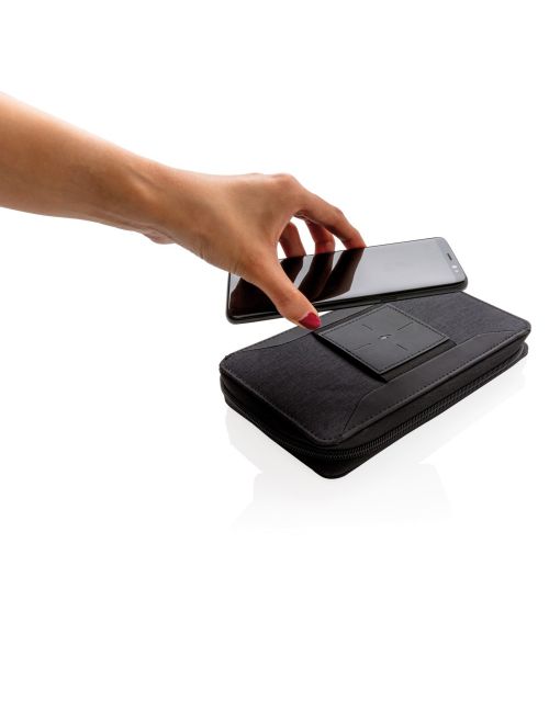 Portfel, bezprzewodowy power bank 4000 mAh Swiss Peak