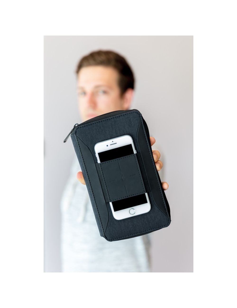 Portfel, bezprzewodowy power bank 4000 mAh...
