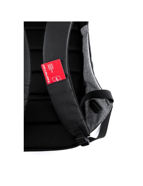 Nieprzemakalny plecak na laptopa 15" i tablet 10", ładowarka słoneczna 6.5W
