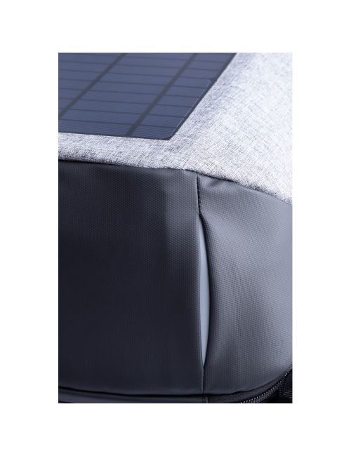 Nieprzemakalny plecak na laptopa 15" i tablet 10", ładowarka słoneczna 6.5W