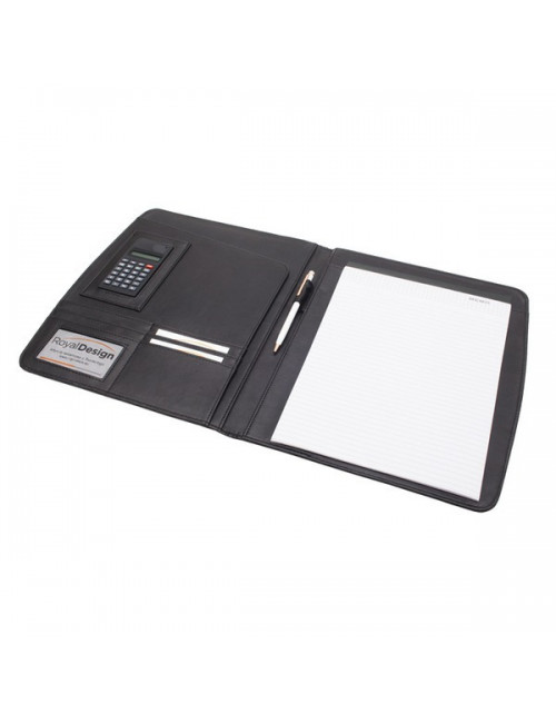 Teczka konferencyjna Taranto, granatowy/czarny - druga jakość