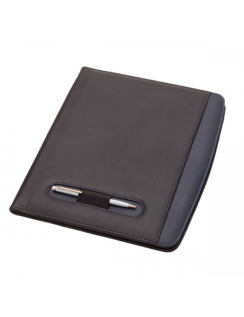 Teczka konferencyjna Taranto, granatowy/czarny - druga jakość