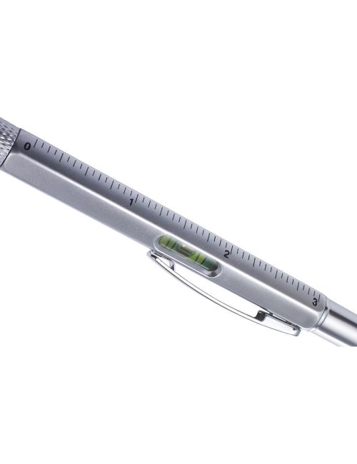 Długopis wielofunkcyjny, touch pen, linijka, poziomica